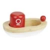PetitBateau De Bain Cheminée Rouge Vilac®-Jouets De Bain En Bois