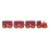 Petit Train En Bois Classic Express Cubika® - Jouets Bois