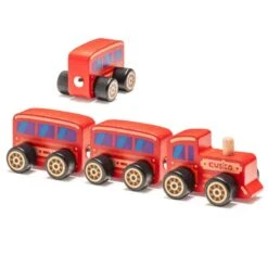 Petit Train En Bois Classic Express Cubika® - Jouets Bois -Bois Jouets Magasin petit train en bois classic express cubika jouets bois 2