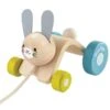 Plantoys Jouet à Tirer Lapin Sautillant - Jouets En Bois -Bois Jouets Magasin plantoys jouet a tirer lapin sautillant