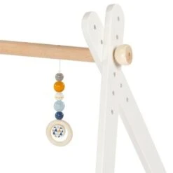 Portique D'activité En Bois Géométrie Ocre Heimess® - Trapèze En Bois -Bois Jouets Magasin portique d activite en bois geometrie ocre heimess trapeze en bois 2