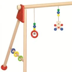 Portique D'activité En Bois Ourson Petit Cœur Heimess® - Jouet Bébé Bio -Bois Jouets Magasin portique d activite en bois ourson petit coeur heimess jouet bebe bio 2