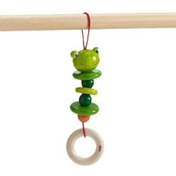Portique D'activité HABA® Grenouille - Portique Trapèze Bébé -Bois Jouets Magasin portique d activite haba grenouille portique trapeze bebe 2