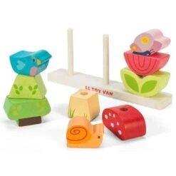 Puzzle De Formes à Empiler Jardin Enchanté 9 Pièces Le Toy Van® - Jouets En Bois -Bois Jouets Magasin puzzle de formes a empiler jardin enchante 9 pieces le toy van jouets en bois 1