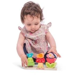 Puzzle De Formes à Empiler Jardin Enchanté 9 Pièces Le Toy Van® - Jouets En Bois -Bois Jouets Magasin puzzle de formes a empiler jardin enchante 9 pieces le toy van jouets en bois 3