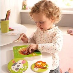 Puzzle En Bois Les Amis De La Ferme HABA® - Puzzles Bois 3D -Bois Jouets Magasin puzzle en bois les amis de la ferme haba puzzles bois 3d 2