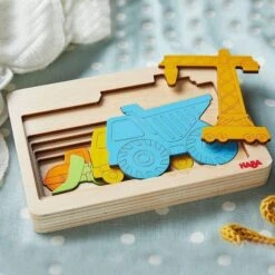 Jouet En Bois Puzzle 5 Pièces Véhicules De Chantier HABA® - Puzzles Bois 1er Age 12 Jouet En Bois Puzzle 5 Pièces Véhicules De Chantier HABA® - Puzzles Bois 1er Age -Bois Jouets Magasin puzzle en bois vehicules de chantier haba puzzles bois 1er age 4