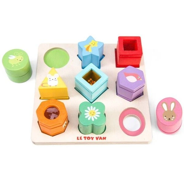 Puzzle Sensoriel Formesen Bois Premier Age Le Toy Van® 'Amis De La Forêt' - Jouets En Bois 4 Puzzle Sensoriel Formesen Bois Premier Age Le Toy Van® 'Amis De La Forêt' - Jouets En Bois – Image 2