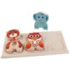Puzzles Plantoys 'PlanWood' Animaux Sauvages- Jouet En Bois -Bois Jouets Magasin puzzles plantoys planwood animaux sauvages jouet en bois