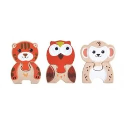 Puzzles Plantoys 'PlanWood' Animaux Sauvages- Jouet En Bois -Bois Jouets Magasin puzzles plantoys planwood animaux sauvages jouet en bois 1 2