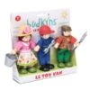Set 3 Figurines Poupées Fermiers Budkins Le Toy Van® - Jouets En Bois - Jouets En Bois -Bois Jouets Magasin set 3 figurines poupees fermiers budkins le toy van jouets en bois
