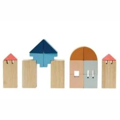Set 30 Blocs De Construction Château Fort Orchard Plantoys® - Jouet En Bois -Bois Jouets Magasin set 30 blocs de construction chateau fort orchard plantoys jouet en bois 2