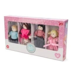Set 4 Figurines Poupées Budkins 'My Family' Le Toy Van® - Jouets En Bois - Jouets En Bois -Bois Jouets Magasin set 4 figurines poupees budkins my family le toy van jouets en bois jouets en bois 2