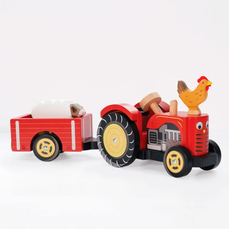 Set De La Ferme En Bois Le Tracteur De Bertie Le Toy Van®- Jouets En Bois 4 Set De La Ferme En Bois Le Tracteur De Bertie Le Toy Van®- Jouets En Bois – Image 2