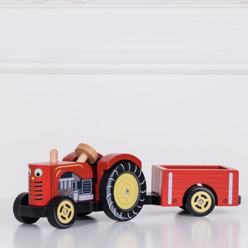 Set De La Ferme En Bois Le Tracteur De Bertie Le Toy Van®- Jouets En Bois 5 Set De La Ferme En Bois Le Tracteur De Bertie Le Toy Van®- Jouets En Bois – Image 3