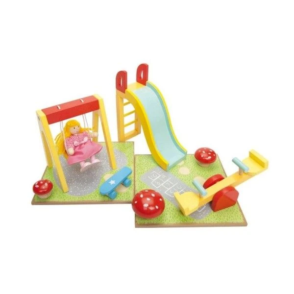 Set Jeux D'extérieur Le Toy Van® - Maison De Poupée Et Accessoires En Bois 3 Set Jeux D'extérieur Le Toy Van® - Maison De Poupée Et Accessoires En Bois