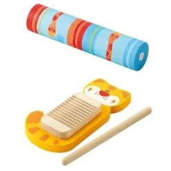 Set Jouets Musicaux Rythmes & Sons Sevi 1831 - Jouets En Bois -Bois Jouets Magasin set jouets musicaux rythmes sons sevi 1831 jouets en bois 1 2