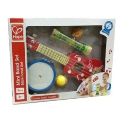 Set Petit Musiciens 5 Instruments En Bois Hape®- Jouets En Bois -Bois Jouets Magasin set petit musiciens 5 instruments en bois hape jouets en bois 3