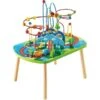 Table D'activités Circuit Train Jungle Hape® - Jouets En Bois Bébé -Bois Jouets Magasin table d activites circuit train jungle hape jouets en bois bebe