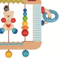 Tableau D'activité En Bois Ourson Petit Cœur Heimess® - Jouets Bois -Bois Jouets Magasin tableau d activite en bois ourson petit coeur heimess jouets bois 2