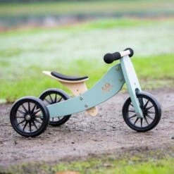 Tricycle évolutif Draisienne En Bois 2 En 1 Tiny Tot 10" Vert Kinderfeets® - Draisienne évolutive -Bois Jouets Magasin tricycle evolutif draisienne en bois 2 en 1 tiny tot 10 vert kinderfeets draisienne evolutive 2