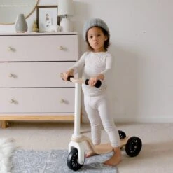 Trottinette 3 Roues En Bois Kinderscooter Kinderfeets® - Trottinette Bois -Bois Jouets Magasin trottinette 3 roues en bois kinderscooter kinderfeets trottinette bois 3