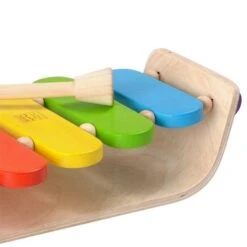 Jouet Musicale Xylophone Ovale 5 Tons Bois Plantoys - Jouet En Bois -Bois Jouets Magasin xylophone ovale plantoys jouet en bois 2