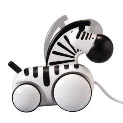 Zèbre à Tirer PlanToys - Jouet En Bois